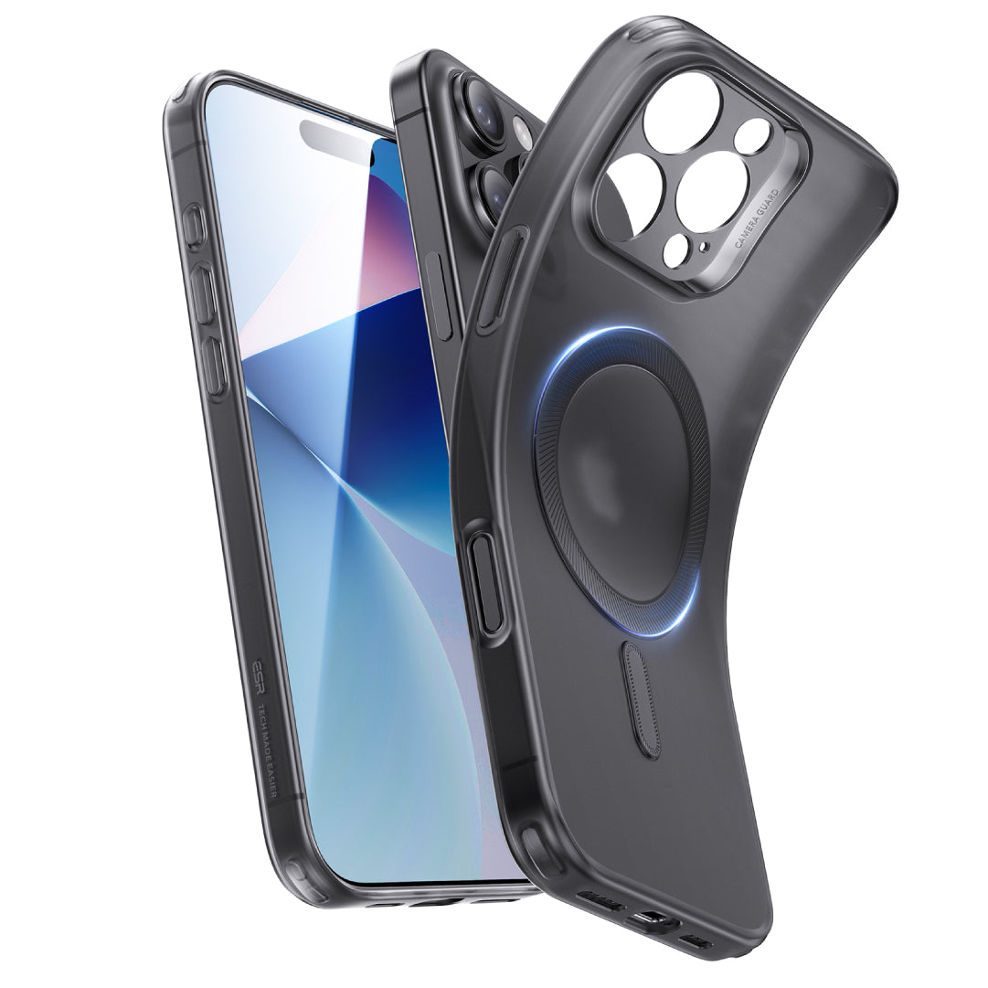 Zero Clear Phonecase Frosted Black iPhone 16 Pro Max