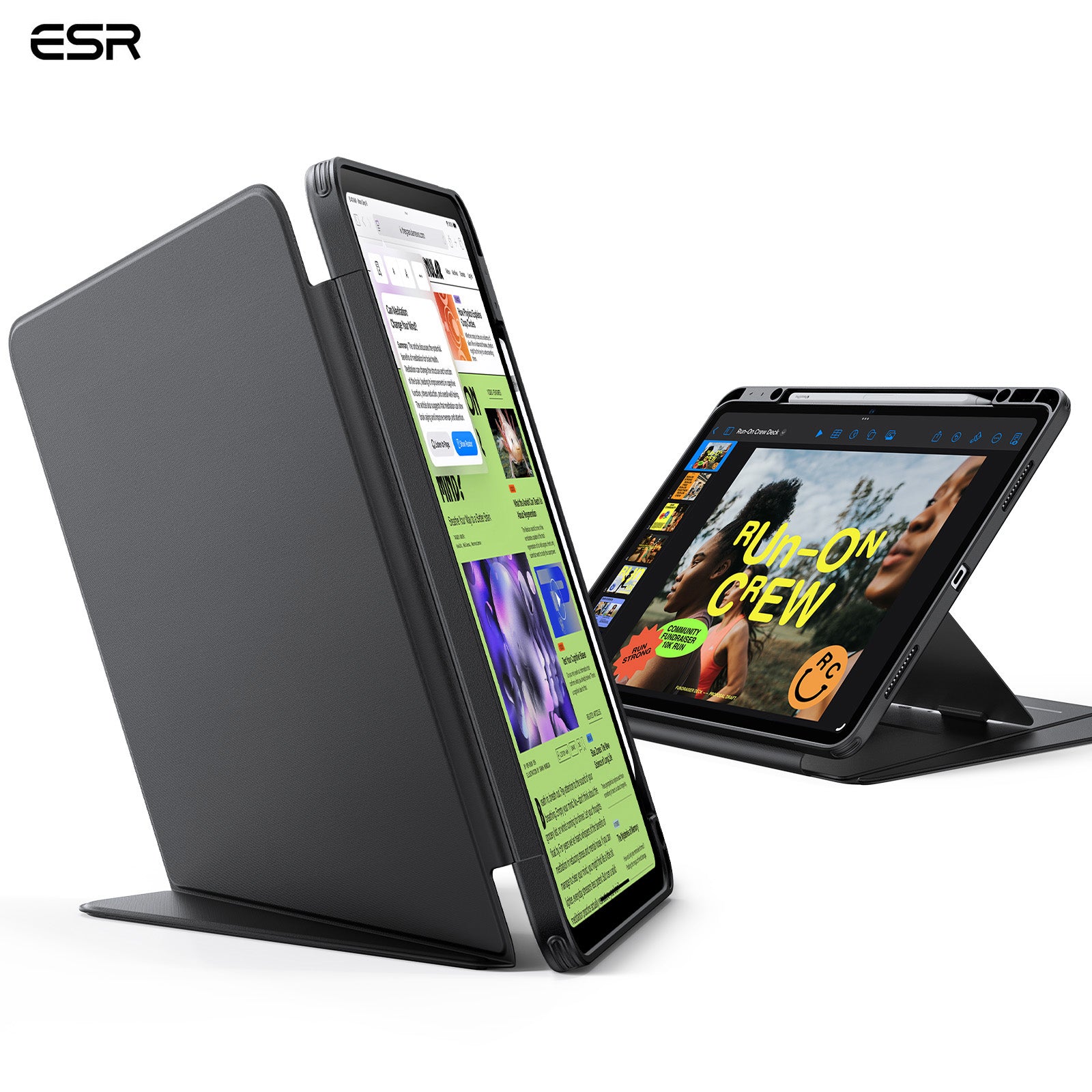 ESR Flip Hybrid Case iPad Air 13 (2025/2024) with Pencil Holder