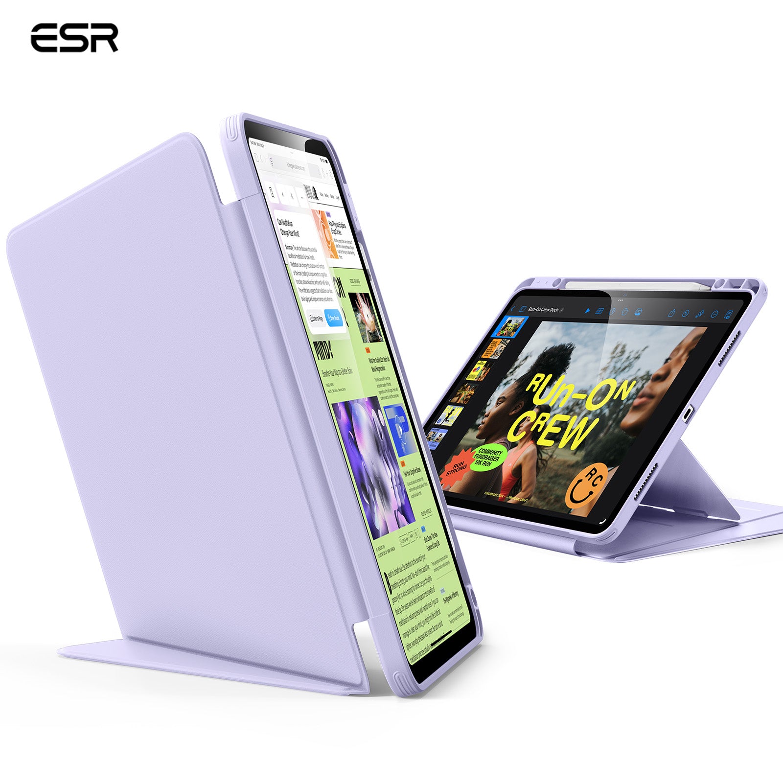 ESR Flip Hybrid Case iPad Air 13 (2025/2024) with Pencil Holder