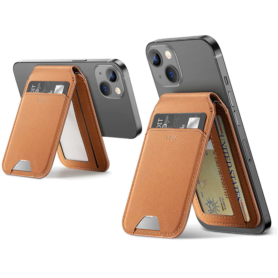 ESR HaloLock Vegan Leather Wallet Stand