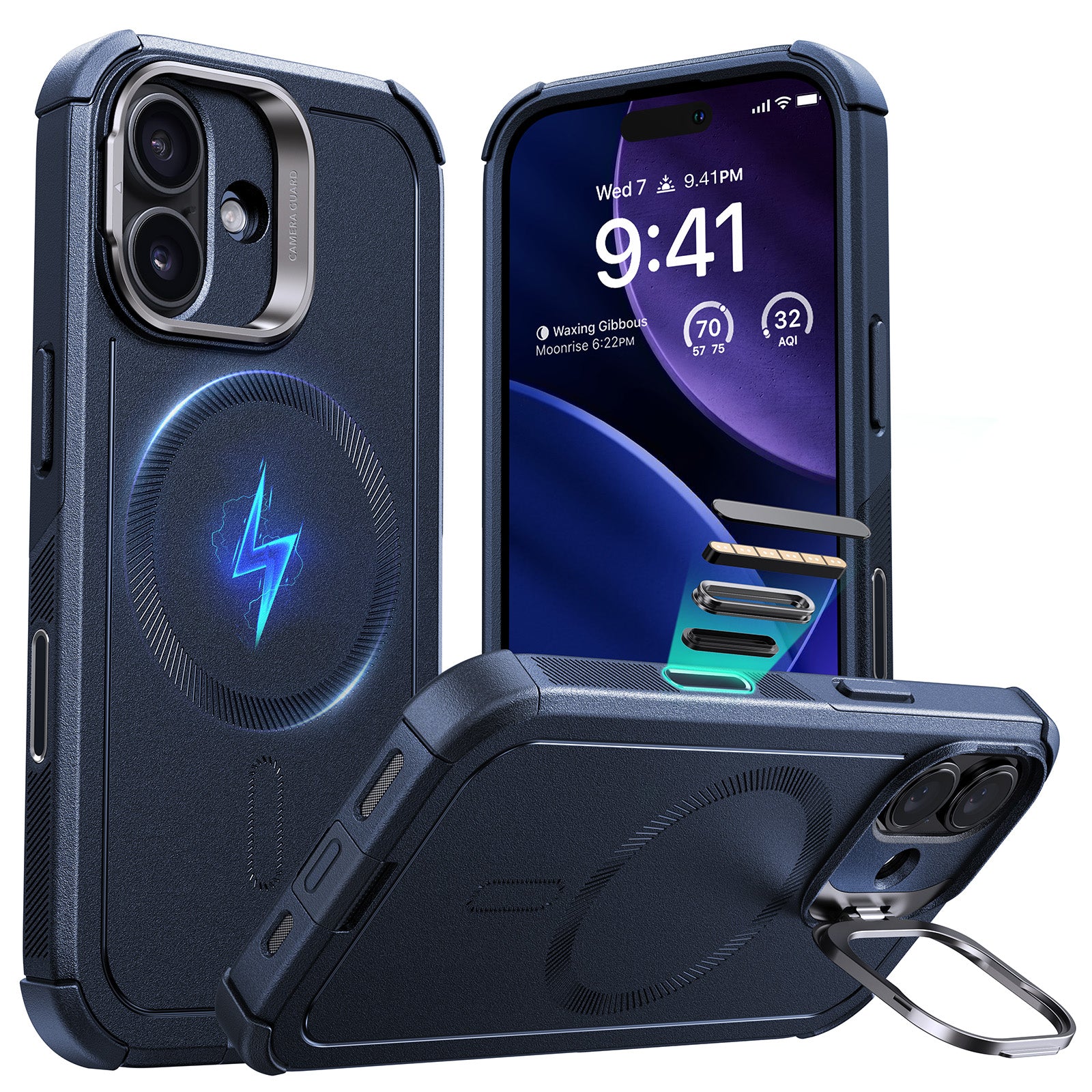 ESR Cyber Tough Magnetic Case for iPhone 17