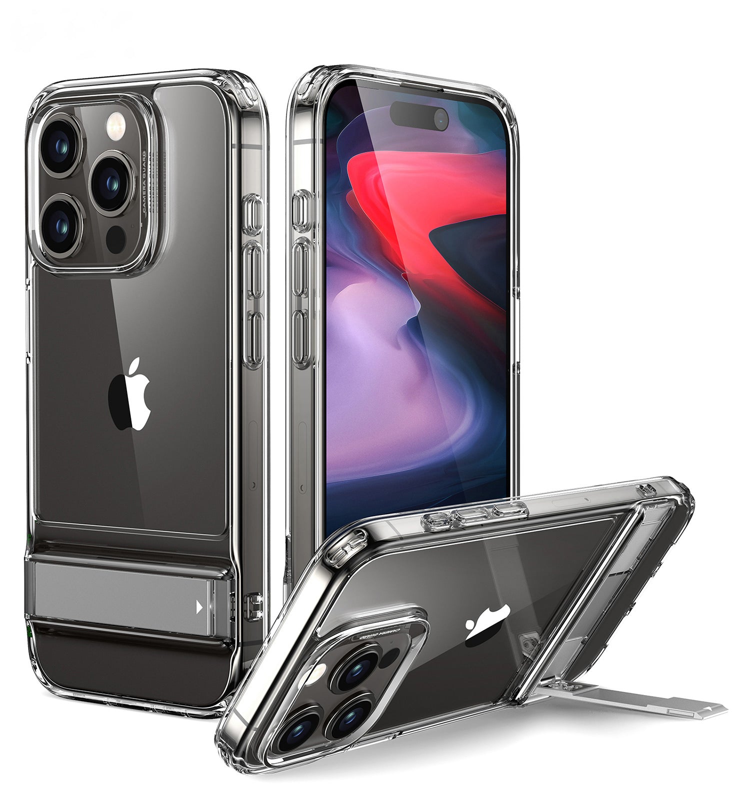 ESR Boost Kickstand Case - iPhone 15 Pro Compatible