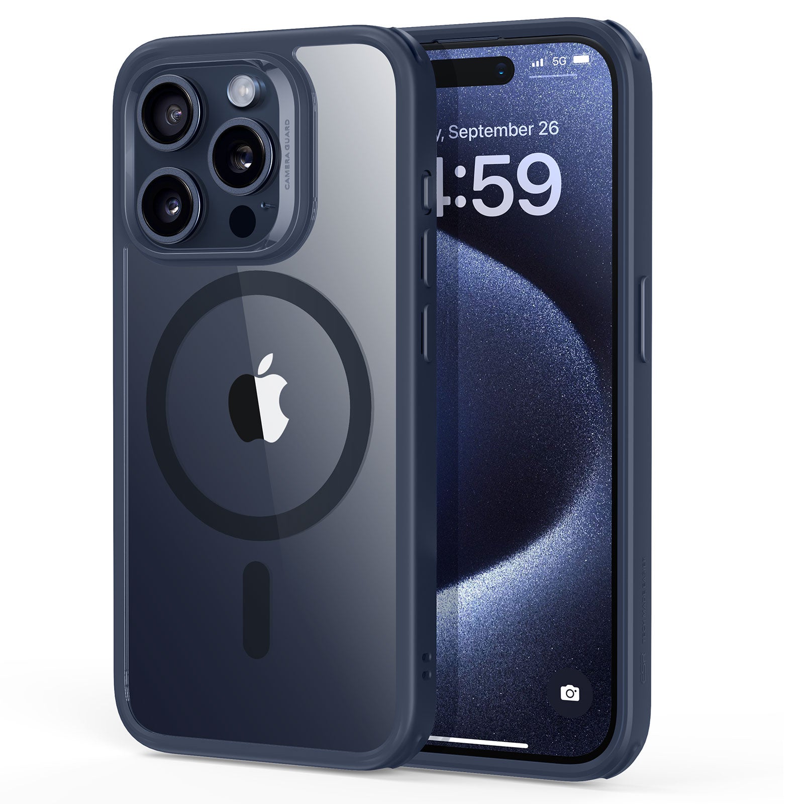 ESR Classic Hybrid Case (HaloLock) Compatible with iPhone 15 Pro