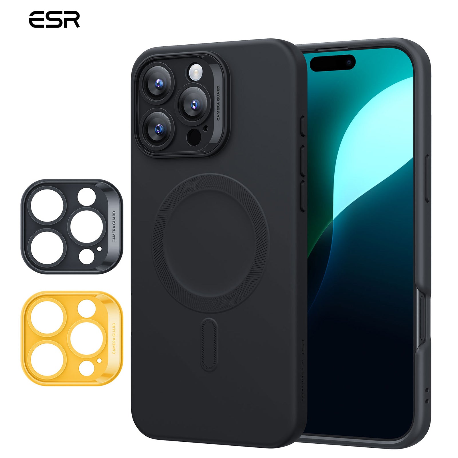 ESR Cloud Soft Case (HaloLock) for iPhone 16 Pro