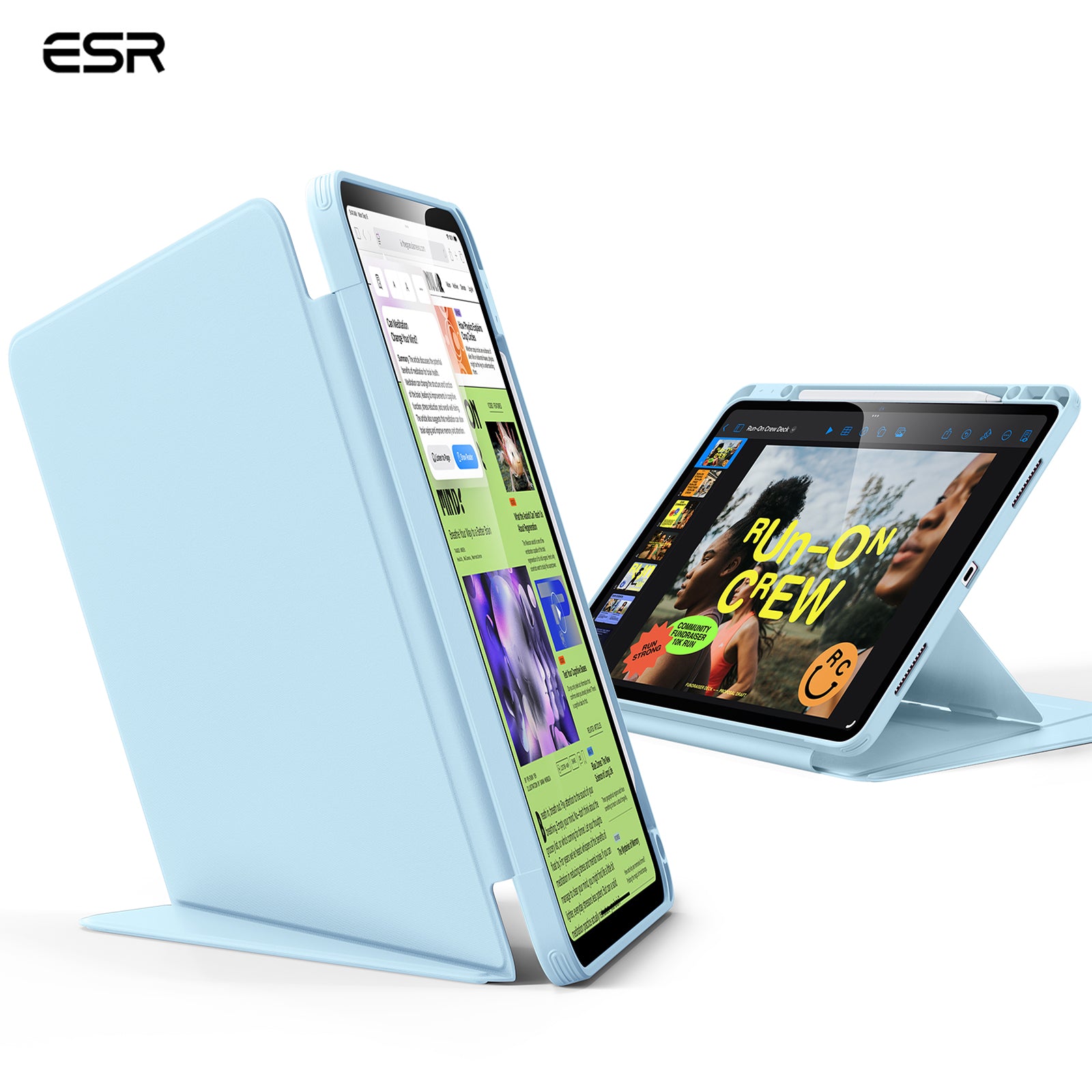 ESR Flip Hybrid Case iPad Air 13 (2025/2024) with Pencil Holder