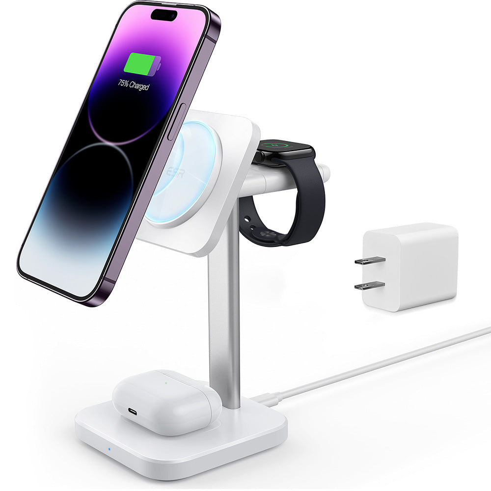 ESR Qi2 HaloLock 3-in-1 Watch Wireless Charging Set