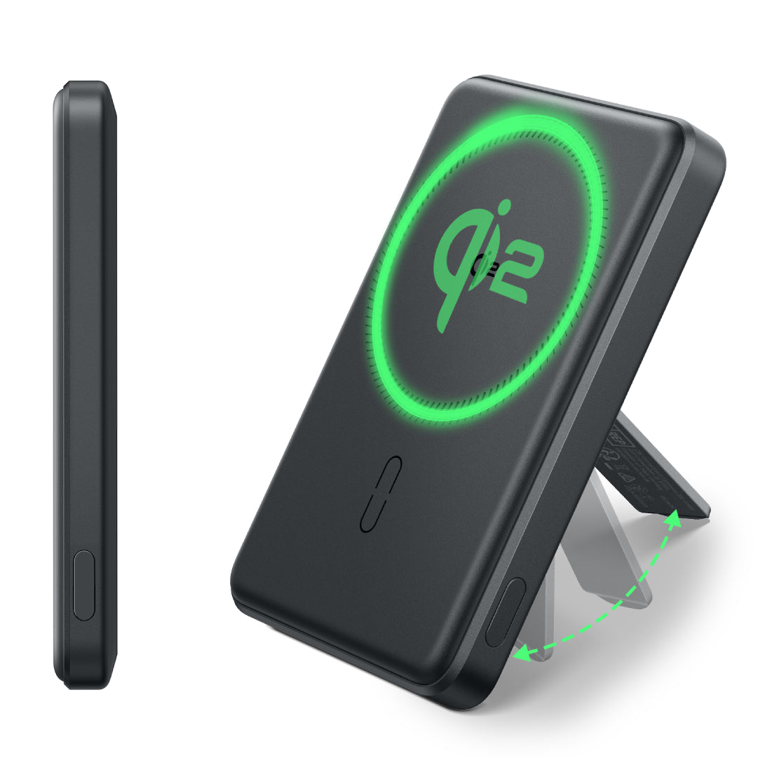 ESR Qi2 MagSlim Kickstand Power Bank