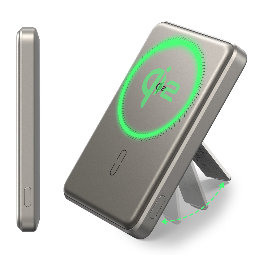 ESR Qi2 MagSlim Kickstand Power Bank