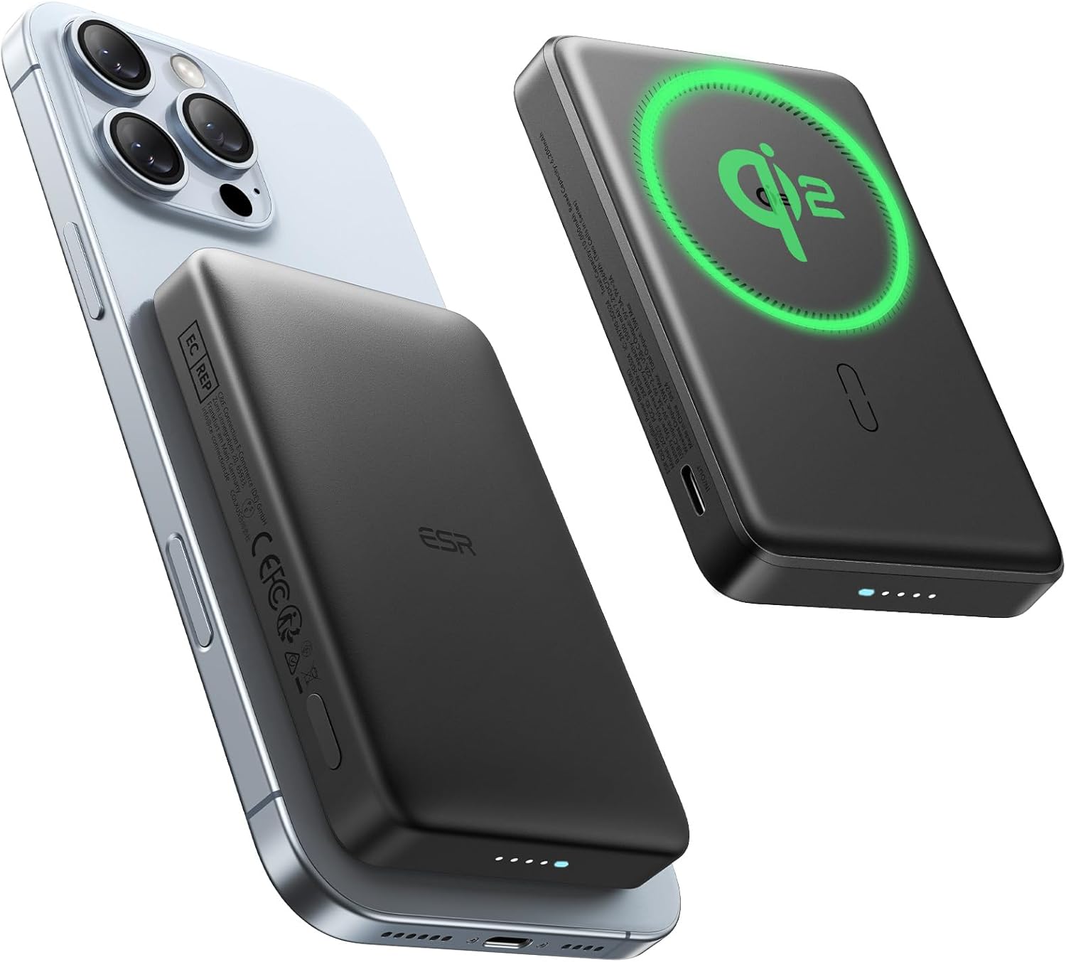 ESR Qi2 MagSlim Power Bank (10,000mAh)