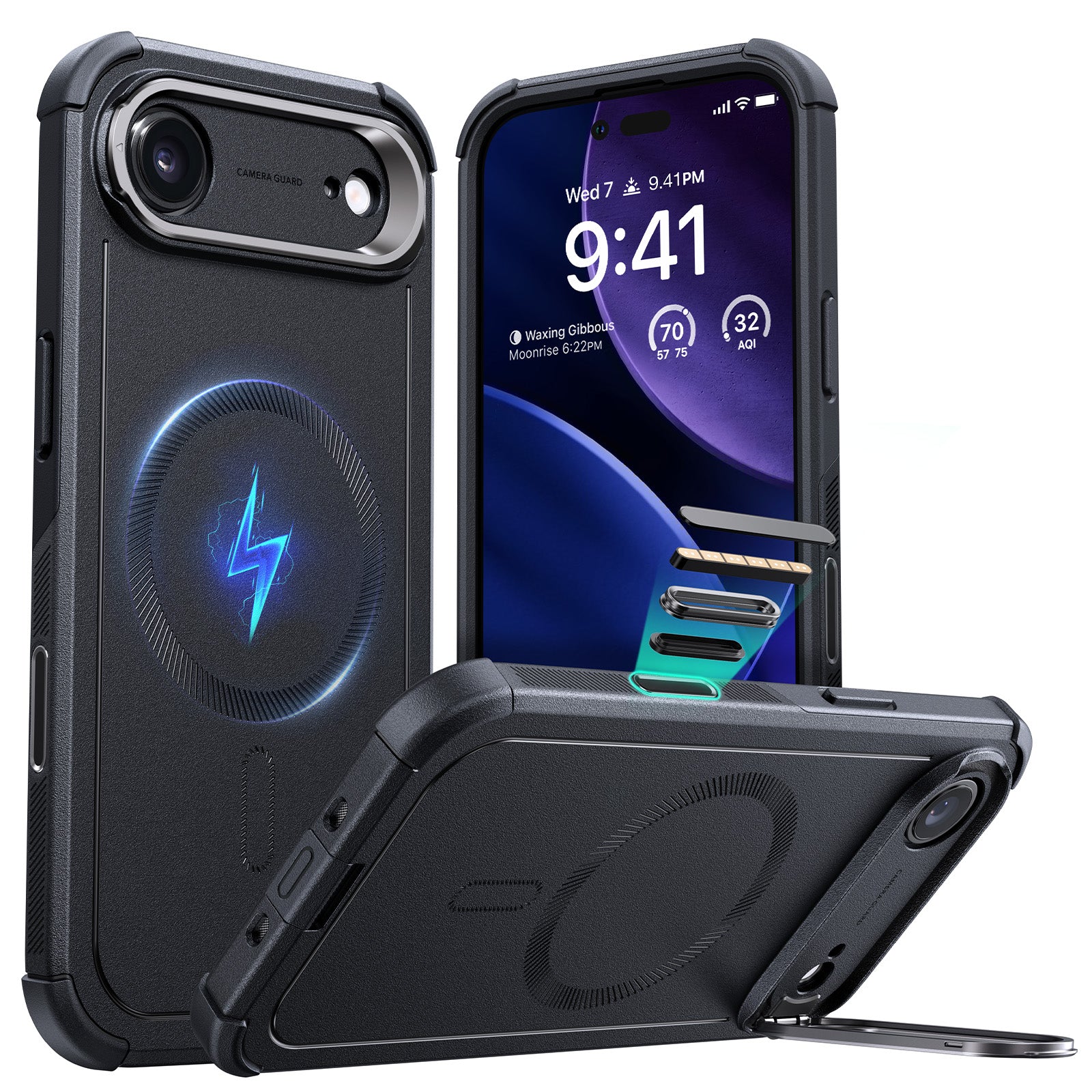 ESR Cyber Tough Magnetic Case for iPhone 17 Air