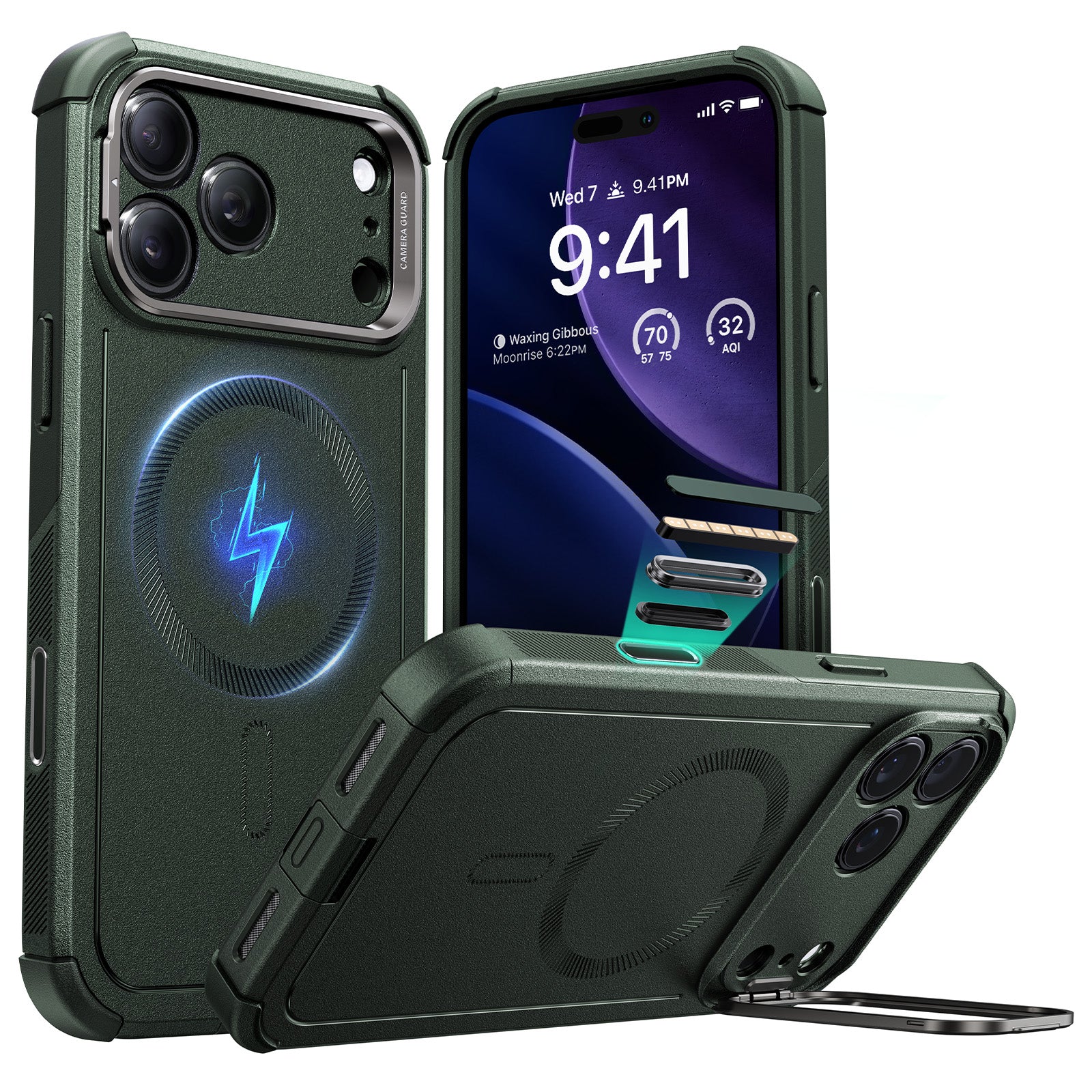 ESR Cyber Tough Magnetic Case for iPhone 17 Pro Max